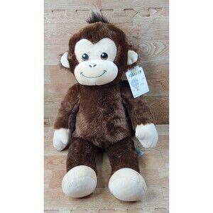 Build a Bear Smiley Monkey 19" Plush Stuffed Animal with Tags